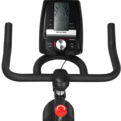 Vélo de spinning robuste et réglable pour entraînement de cardio -Roue d'inertie de 18 kg