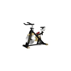 Vélo de spinning silencieux pour cardio training avec roue d'inertie de 21 kg - Console multifonction