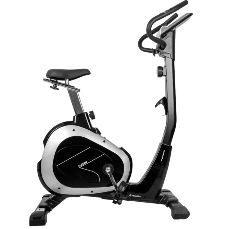 Vélo d'exercice Klegan avec système de résistance à réglage manuel - Siège réglable horizontalement et verticalement