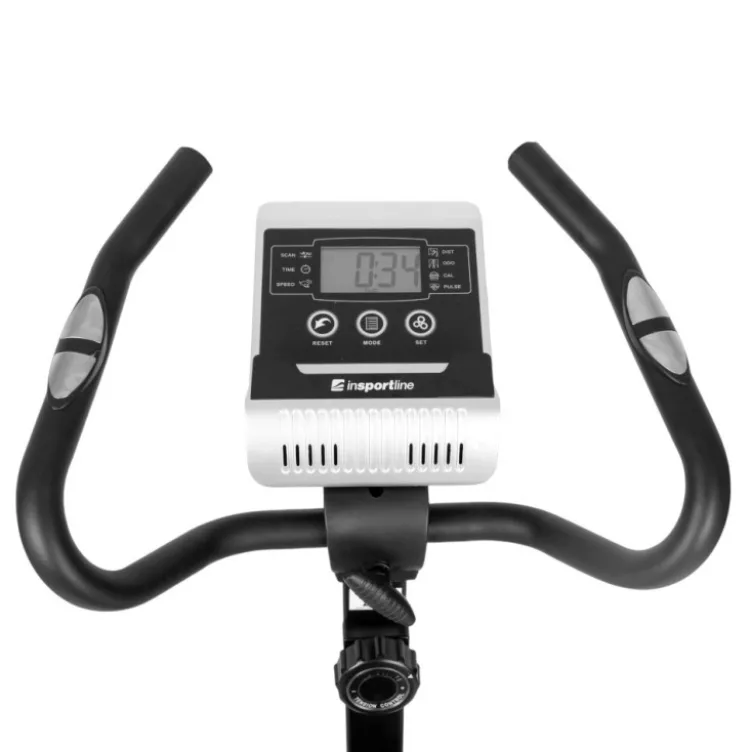Vélo d'exercice Klegan avec système de résistance à réglage manuel - Siège réglable horizontalement et verticalement