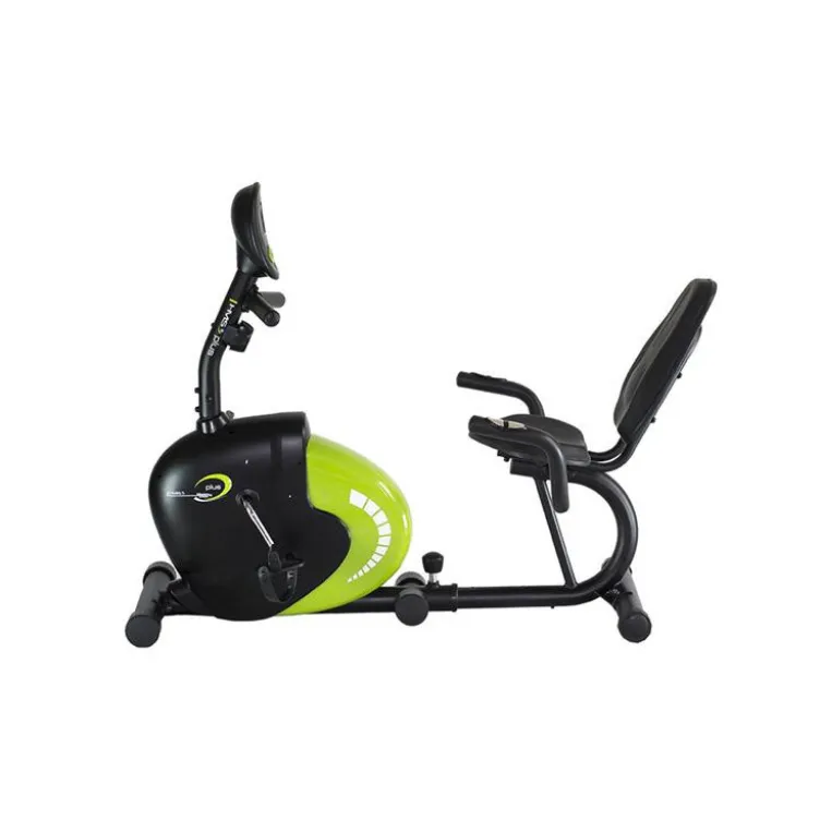 Vélo d'exercice magnétique allongé avec écran LCD