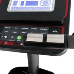 Vélo d'exercices silencieux avec écran LCD complet et roue d'inertie 12 kg - Idéal pour un studio