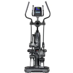Vélo elliptique au design moderne pour renforcement musculaire et training cardio - Repose pieds avec inclinaison réglable