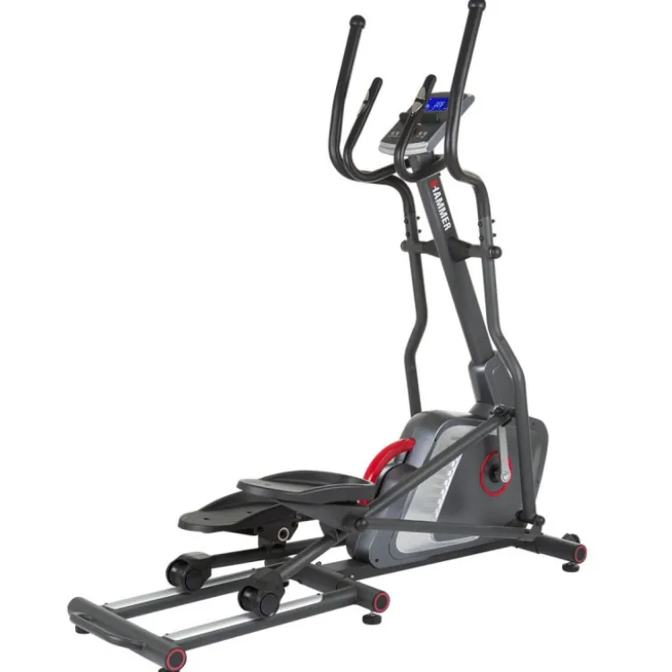 Vélo elliptique avec roue d'inertie de 12 kg et écran LCD - 350 watts max