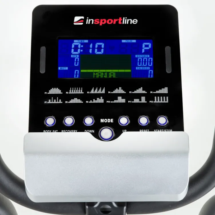 Vélo elliptique Combre avec volant d'inertie avant à haute résistance - Moniteur de fréquence cardiaque intégré