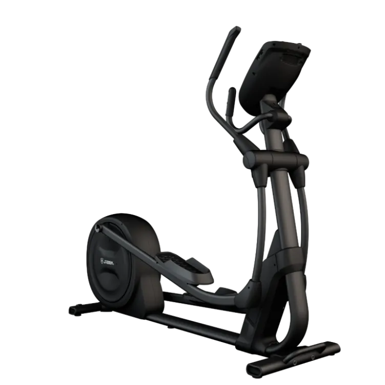 Vélo elliptique connecté à foulée large avec écran tactile autonome - 32 programmes d'entraînement CT2000T Titanium Strength