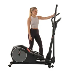 Vélo elliptique Crossfly BT avec indications BPM -roue d'inertie 18 kg