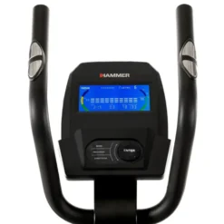 Vélo elliptique Crossfly BT avec indications BPM -roue d'inertie 18 kg