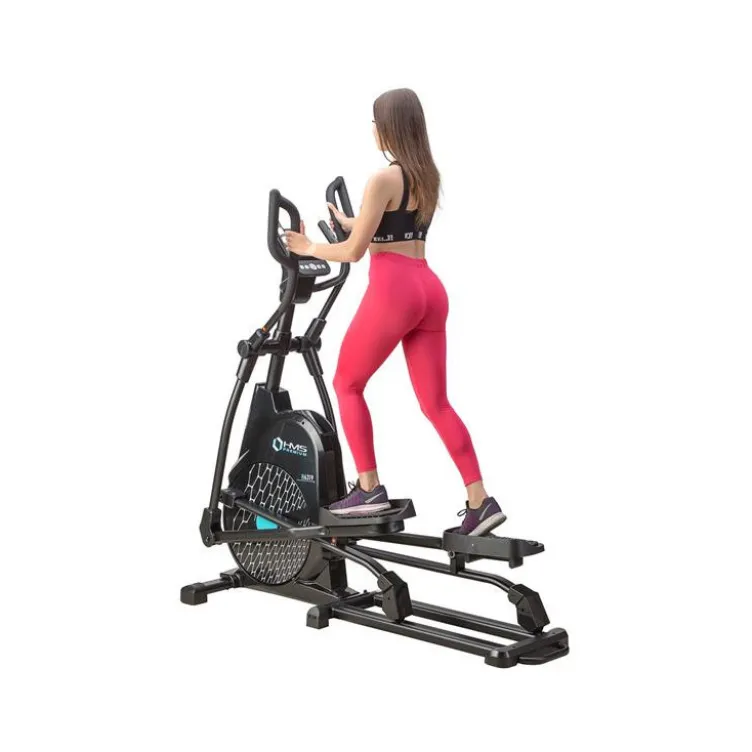 Vélo elliptique d'appartement premium - frein magnétique silencieux - écran LCD