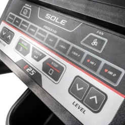 Vélo elliptique de cardio avec roue d'inertie de 16 kg et écran LCD - 20 niveaux de résistance