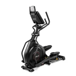 Vélo elliptique de cardio avec roue d'inertie de 16 kg et écran LCD - 20 niveaux de résistance
