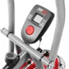Vélo elliptique de crosstraining avec résistance à air et écran LCD
