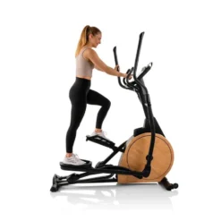 Vélo elliptique Hammer avec roue d'inertie de 20 kg et écran tactile TFT - 32 niveaux de résistance