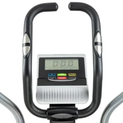 Vélo elliptique Madesto moderne avec support pour tablettes - Ecran de contrôle et moniteur de fréquence cardiaque