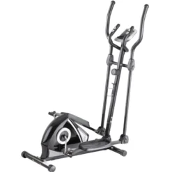 Vélo elliptique Petyr ET stable compact pour training cardio en salle de sport personnelle - Fonctionnement à résistance manuel