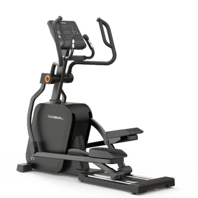 Vélo elliptique PRO CT1100Titanium pour entraînement de cardio en studio de coaching - Qualité Professionnelle PRO Séries