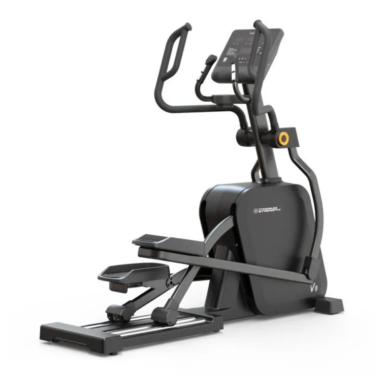 Vélo elliptique PRO CT1100Titanium pour entraînement de cardio en studio de coaching - Qualité Professionnelle PRO Séries