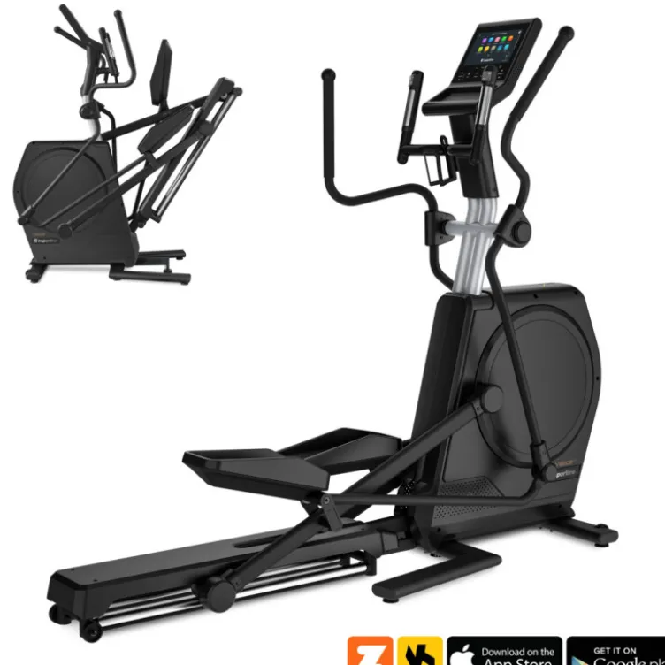 Vélo Elliptique professionnel Velocer ET ergonomique et inclinable pour espace de cardio-training en salle de sport commerciale
