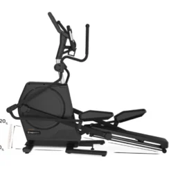 Vélo Elliptique professionnel Velocer ET ergonomique et inclinable pour espace de cardio-training en salle de sport commerciale