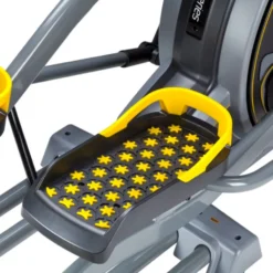 Vélo elliptique professionnel avec moniteur de fréquence cardiaque - Volant d'inertie ultra fluide de 14,5 kg