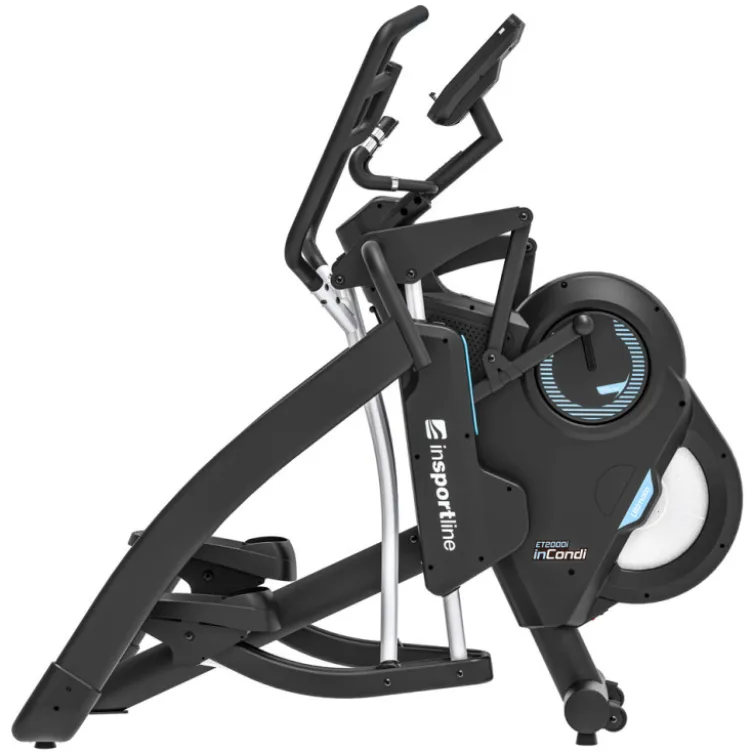 Vélo elliptique professionnel au design moderne avec panneau de contrôle tactile de 10 pouces - Programmes multiples