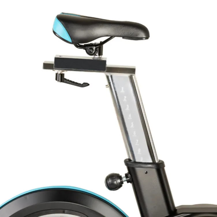 Vélo Indoor professionnel pour training sportif avec application connectée - Volant d'inertie de 20 kg