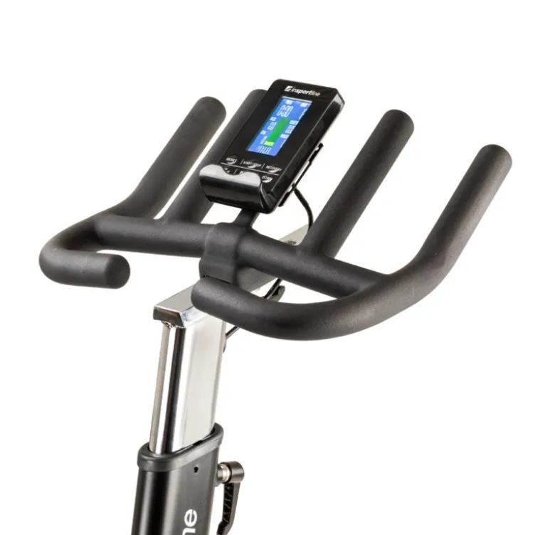 Vélo Indoor professionnel pour training sportif avec application connectée - Volant d'inertie de 20 kg