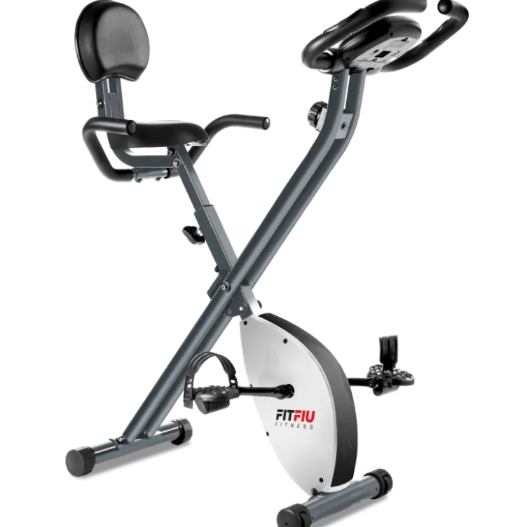 Vélo stationnaire d'entraînement de cardio-training - Assise avec dossier