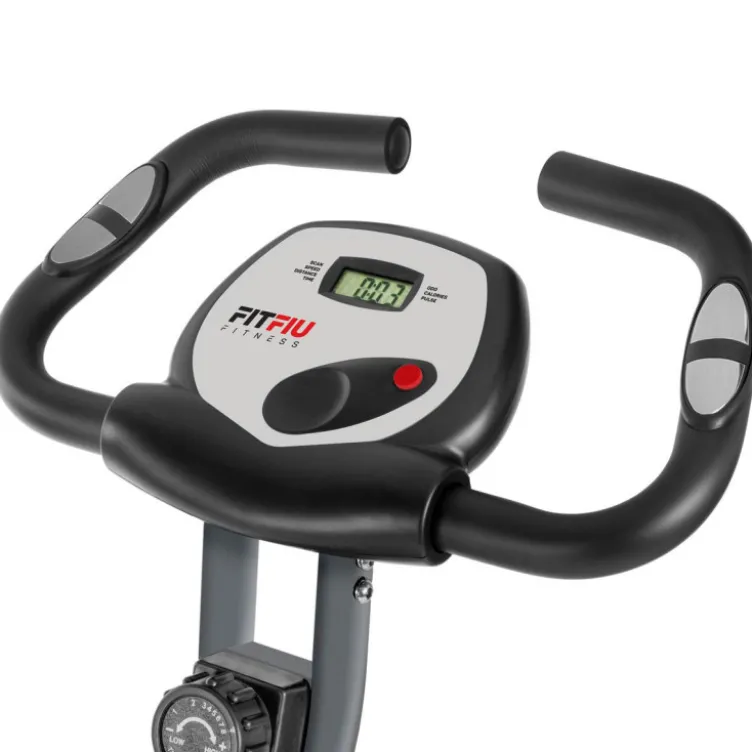 Vélo stationnaire d'entraînement de cardio-training - Assise avec dossier