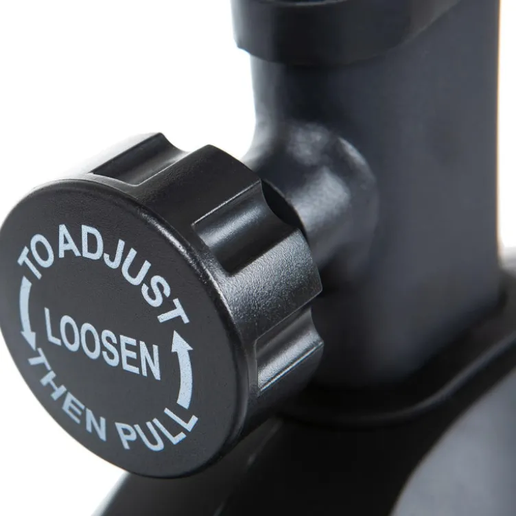 Vélo stationnaire simple d'utilisation avec réglables divers et guidon multi-positions - Difficultés x8 - Cardio T3