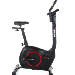 Vélo stationnaire simple d'utilisation avec réglables divers et guidon multi-positions - Difficultés x8 - Cardio T3