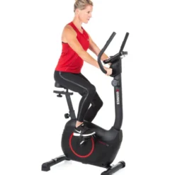 Vélo stationnaire simple d'utilisation avec réglables divers et guidon multi-positions - Difficultés x8 - Cardio T3