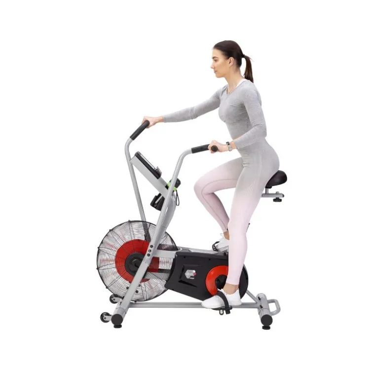 Vélo training Air Bike avec écran LCD multifonctions pour sport à domicile